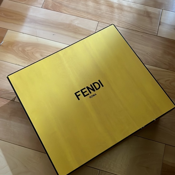 FENDI black & brown “Forever Fendi” Lace-Up Boots main image 4